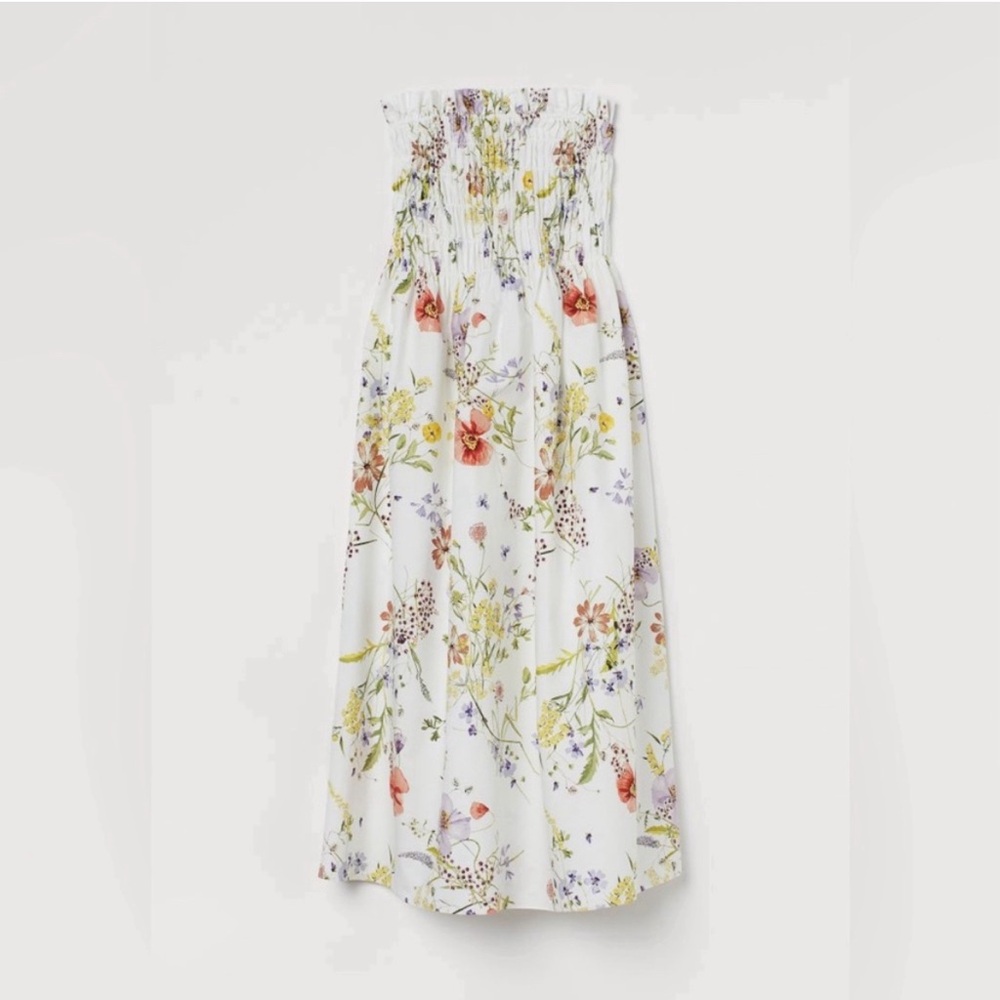 H&M wildflower collection - meadow midi dress